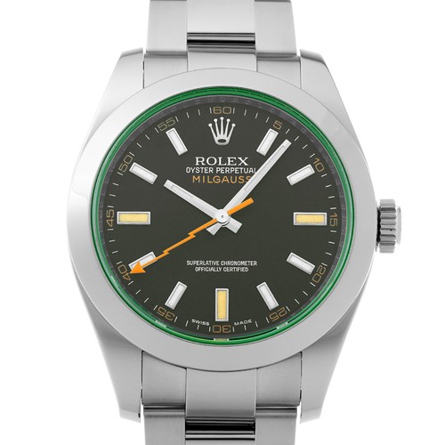 Rolex milgauss 116400gv black - rolex,