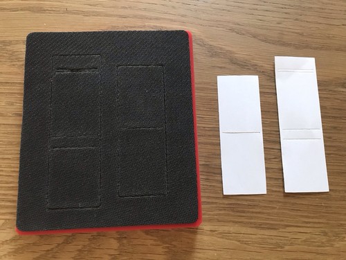 Matchbook cover page insert - &,