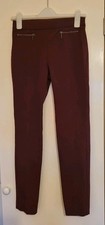 M&S Burgundy Treggings - Size