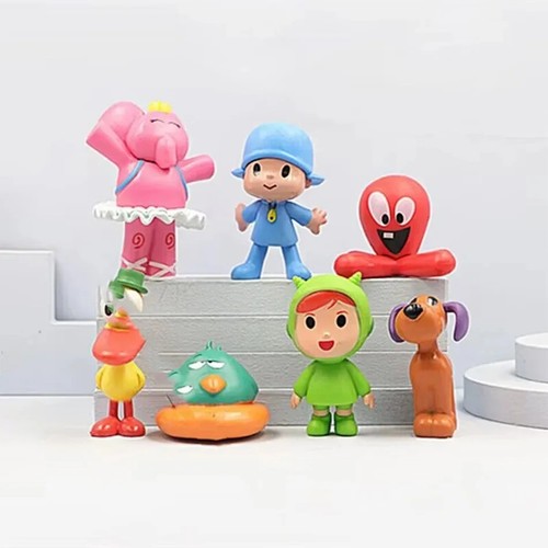 7pcs pocoyo animal figure toy - 7pcs,