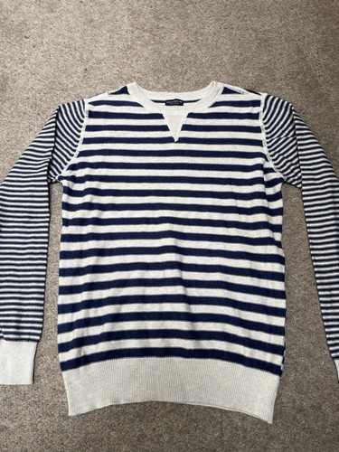 Next boys blue stripy neck - next, v