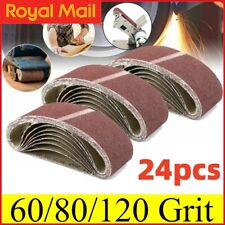 24Pack Sanding Belts 75X533 mm