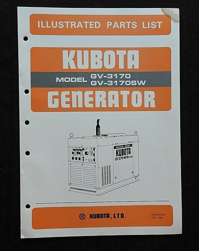 Genuine kubota 3170 - kubota, gv-3170
