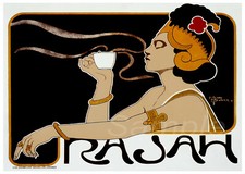 VINTAGE RAJAH COFFEE FRENCH
