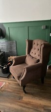 Brown Sherlock Armchair 