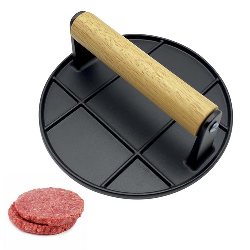 Cast iron burger - cast, press