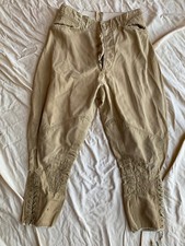 US Army WW1 Breeches Trousers Cotton Summer