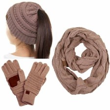 C.C 3pc Ponytail Messy Bun