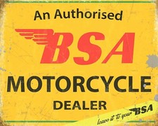 BSA MOTORCYCLE DEALER