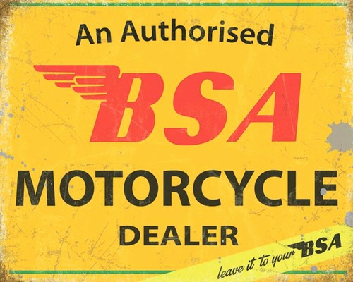 Bsa motorcycle dealer - bsa,