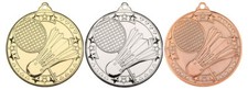 Badminton Medal with ribbon