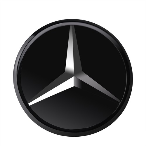 Black mirror star emblem - star,