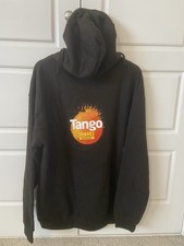 Rare Tango Orange Hoodie Black