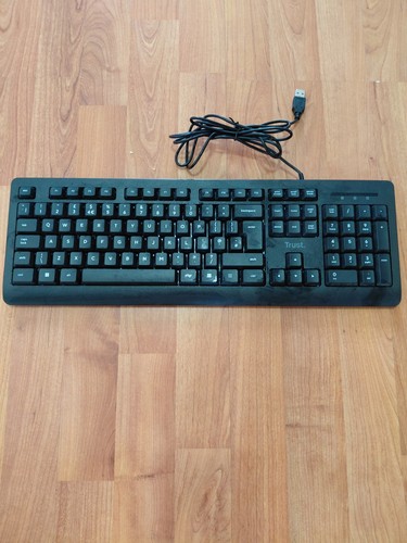 Trust black laptop keyboard - trust,