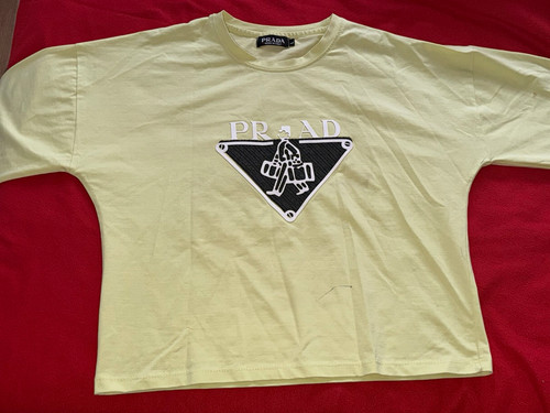 Prada men yellow - prada, crew