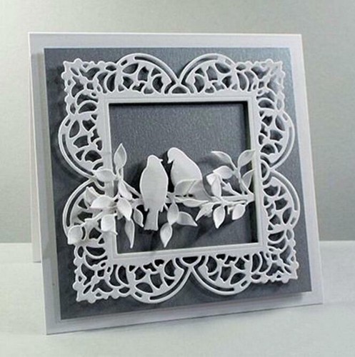Square frame metal cutting - frame,
