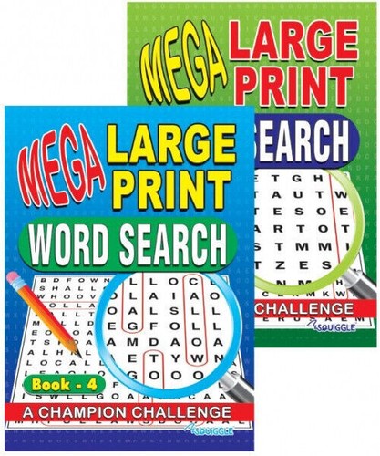Mega large print word - a4,