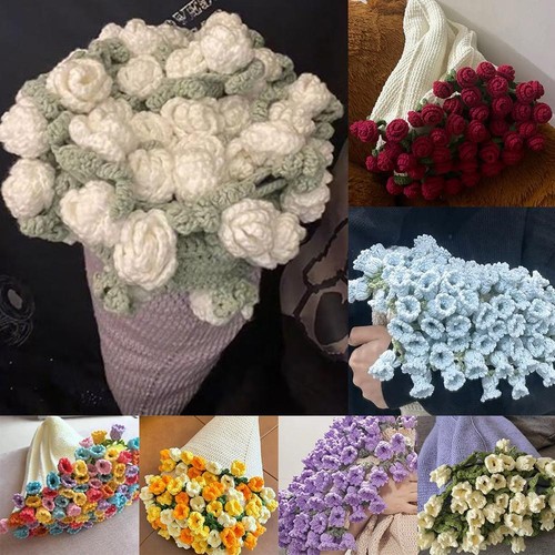 Crochet flowers rose - crochet,