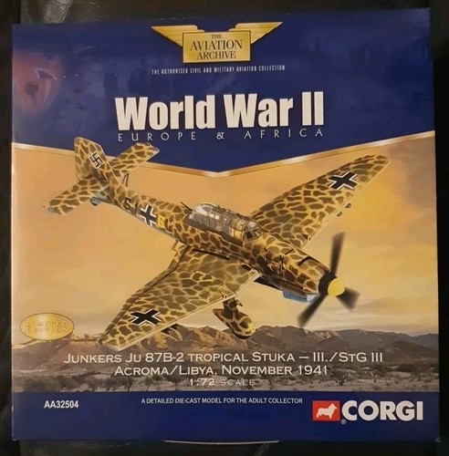 Corgi aviation junkers - aviation,