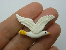 6 Seagull bird embellishment