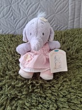 BNWT  RARE VINTAGE MOTHERCARE HUMPHREYS CORNER LOTTIE IN PINK DRESS & BOOTS  7" 