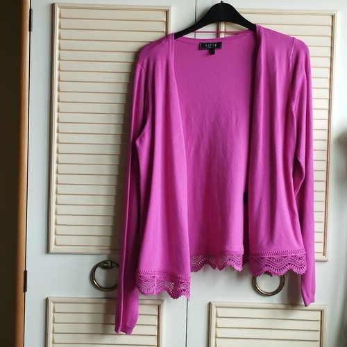 New lipsy cardigan with lace - new,