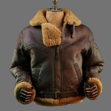 Mens raf sheepskin leather - mens,