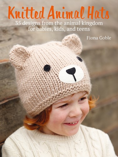 Knitted animal hats fiona - animal,