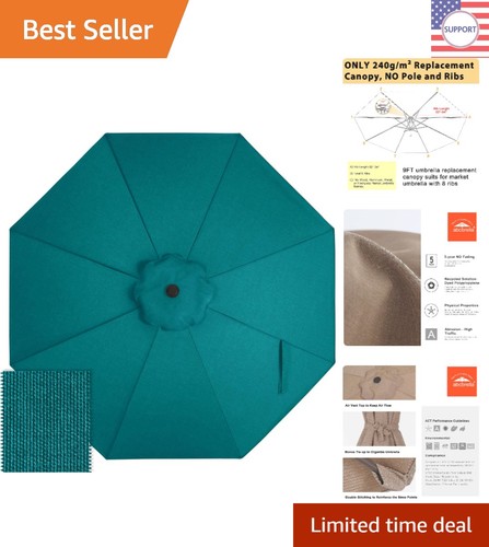 Turquoise 9ft patio - turquoise,