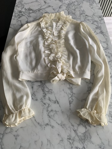 Vintage prova tricel - tricel, ruffle
