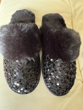 Next New Ladies Black Sequin