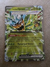 Ogerpon EX Teal Mask Twilight Masquerade Double Rare Pokémon #25/167