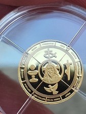 12 Apostles 585 Gold Coin 0.5g 14ct Gold. Rare Low Ltd Edition 1111 No 00487