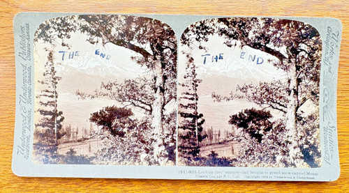 Antique stereoview stereograph - stereoview,