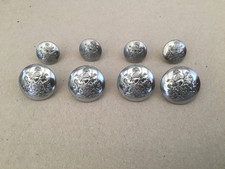 ROYAL BERKSHIRE FIRE BRIGADE / SERVICE BUTTONS, FULL SET