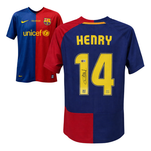Thierry henry signed - henry, fc