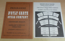 D'oyly Carte  Sadler's Wells