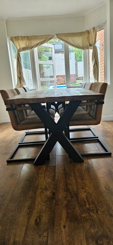 Solid mango tree wood - wood, dining
