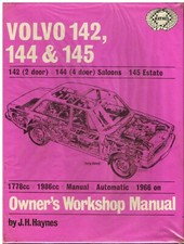 VOLVO 142 144 145 ( 1.8 & 2.0 PETROL ) SALOON ESTATE 1966 - 1974 WORKSHOP MANUAL