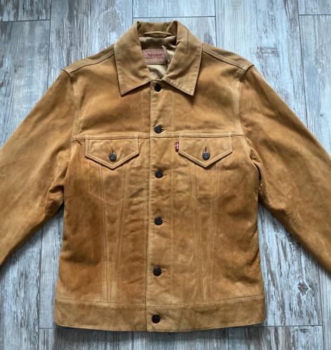 Vintage 1980s levi suede - vintage, levi's
