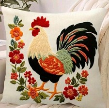 Chicken Rooster Cushion Cover Decorative Scatter Cushions Hen