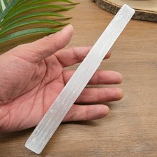 Large Rough Selenite Crystal Wands Raw Long Stick Bulk Natural Rulers 19-20cm