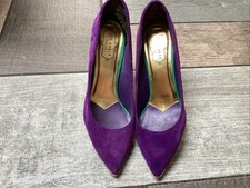 Ted Baker Uk 6 Purple Suade