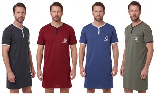 Men nightshirt cotton - men’s,