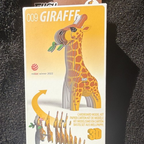Eugy 009 giraffe cardboard - 009,
