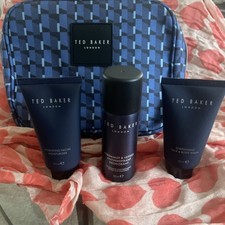 Ted Baker Travel Wash Bag Gift Set-New