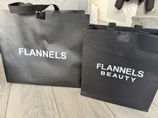 Flannels Paper Gift Bags Black
