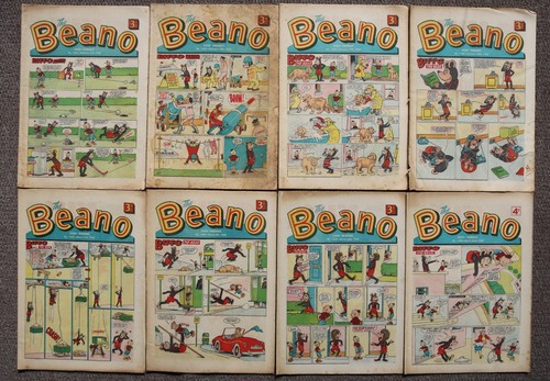 Beano comic 1960 - 1968, run