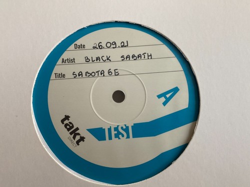 Black sabbath vinyl test - black,