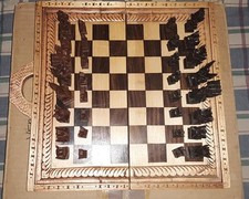 Hand Carved Chess set and